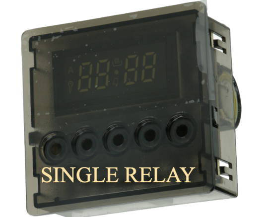 Smeg Oven clock timer programer SNZ90mfx, single relay old version SUK91MFX5, SUK91MFX7, SUK91MFX8,816291316, 